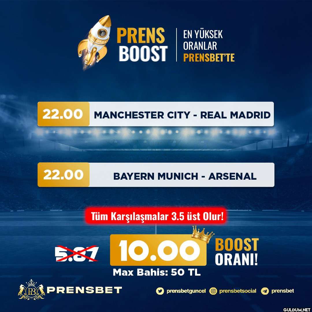 #PRENSBET KOMBİNE ÖZEL...