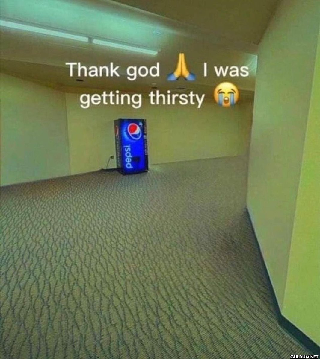 Thank god getting thirsty...