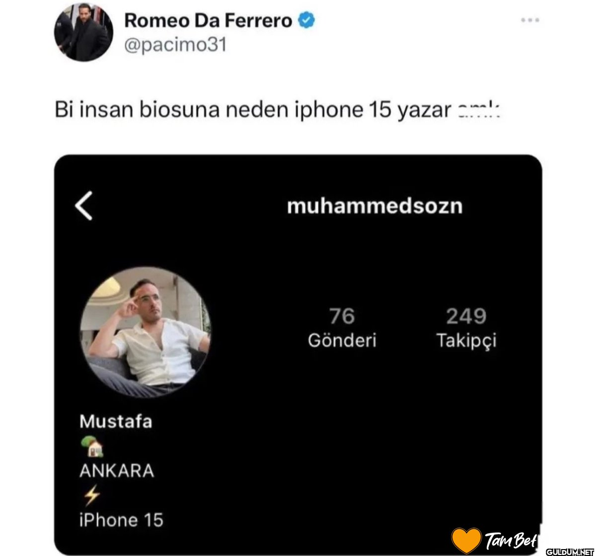 Romeo Da Ferrero ❤...