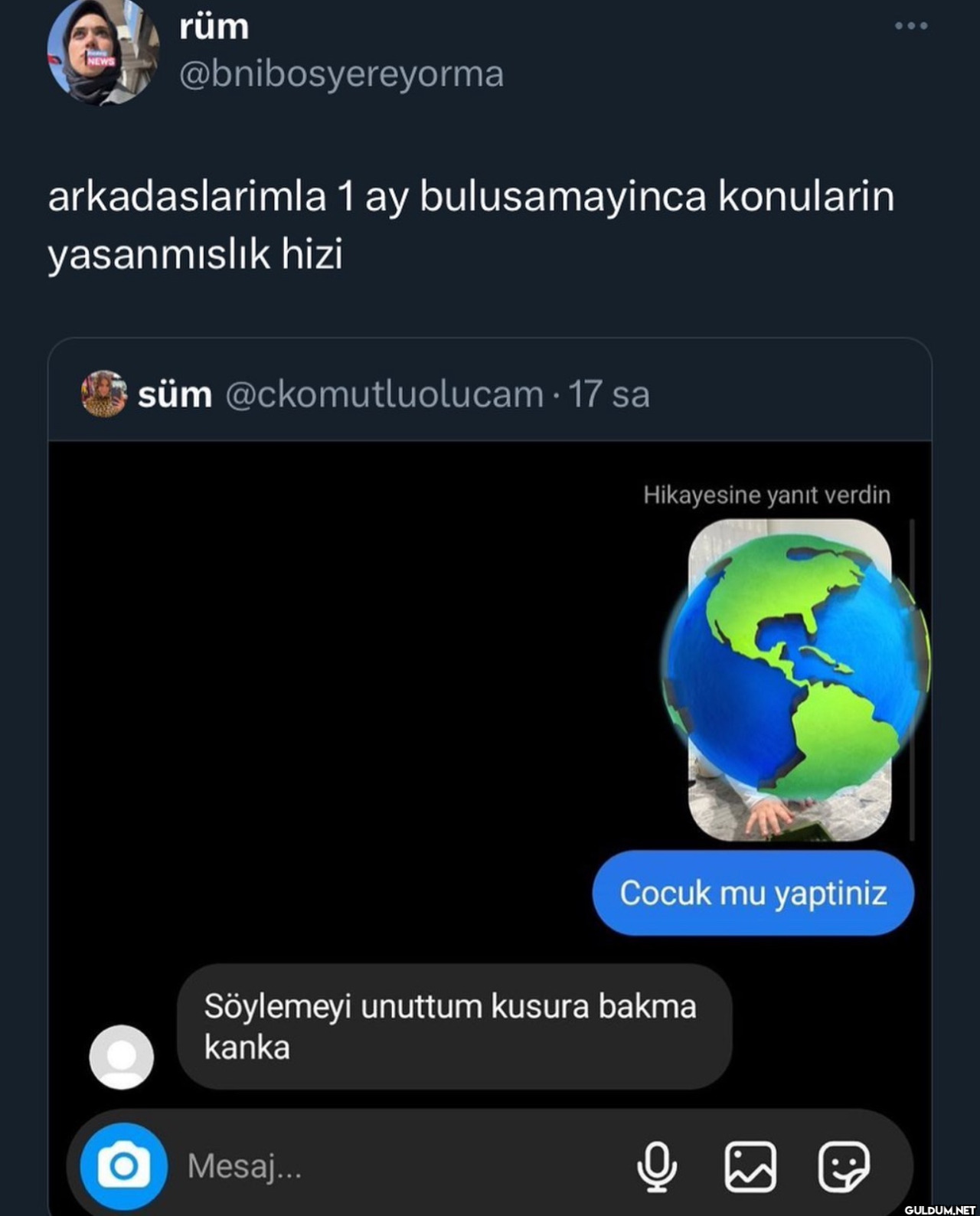 rüm NEWS @bnibosyereyorma...