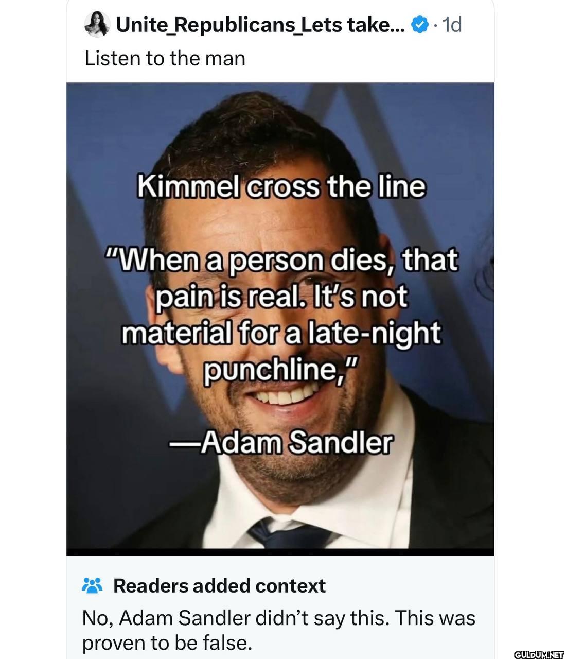 He should have.   ...
