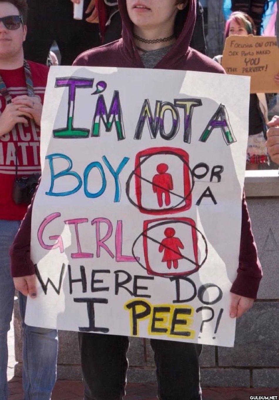 Where does the pee come...
