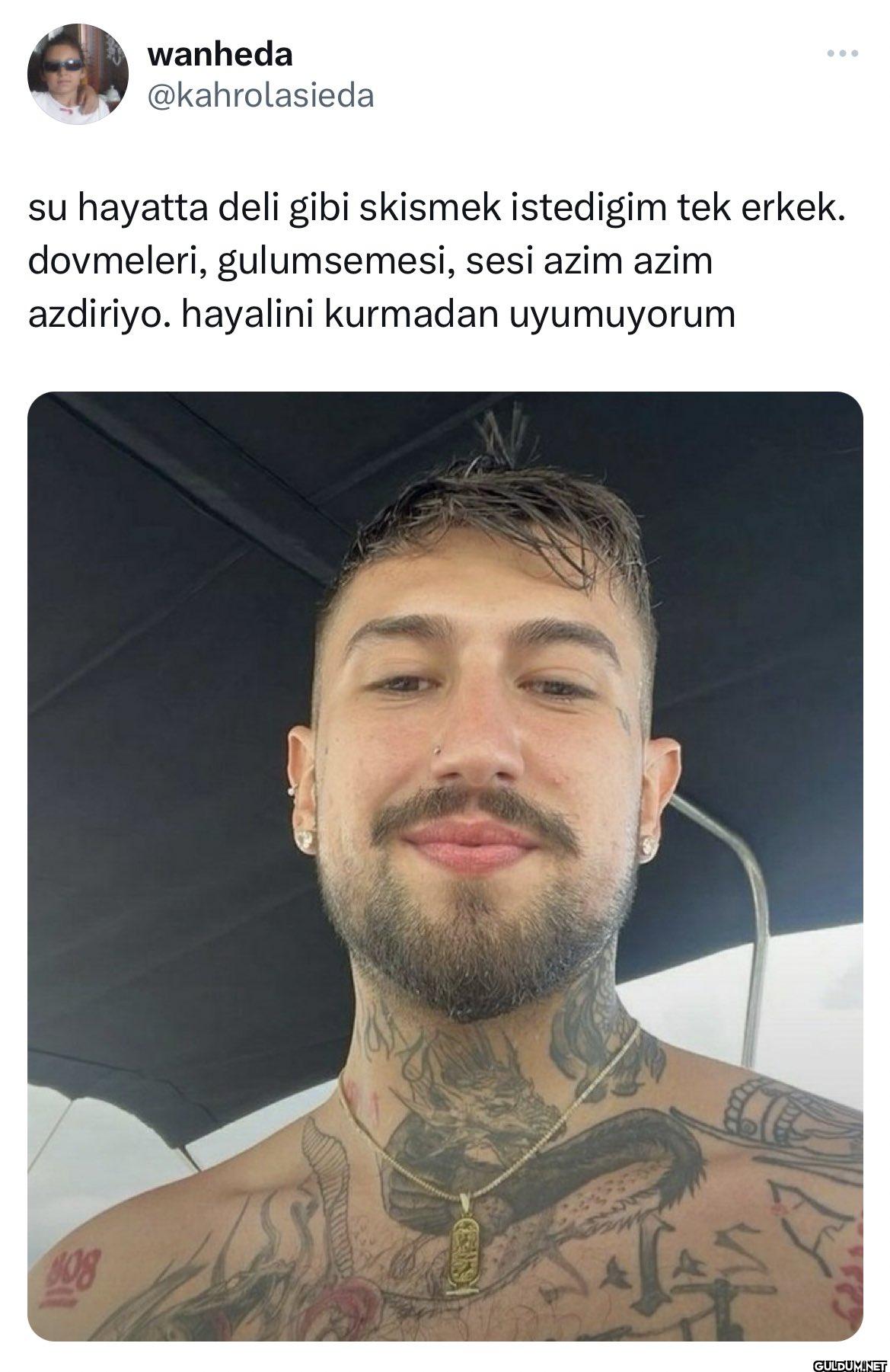 su hayatta deli gibi...