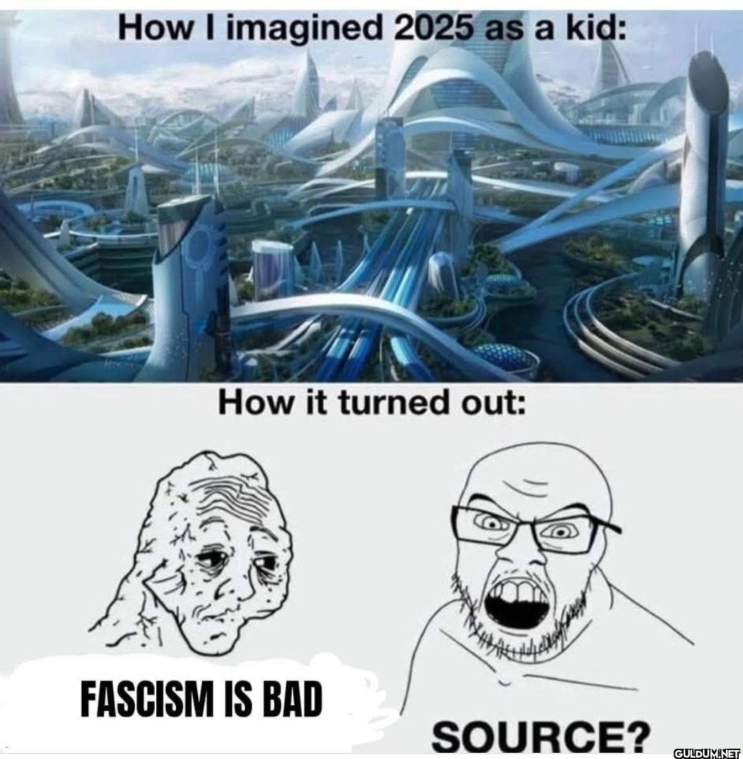 How I imagined 2025 as a...