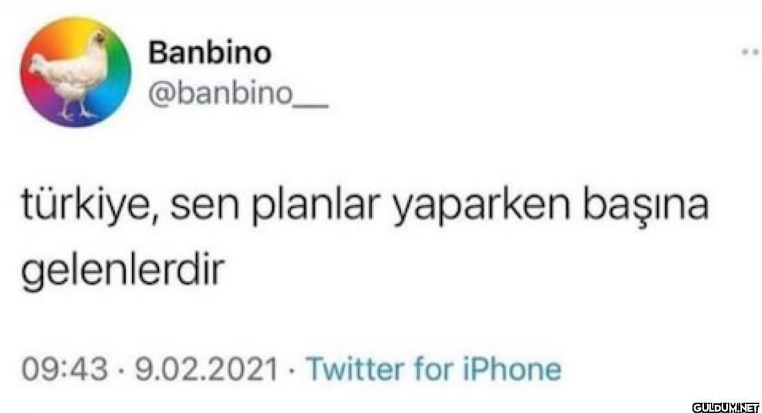 türkiye, sen planlar...