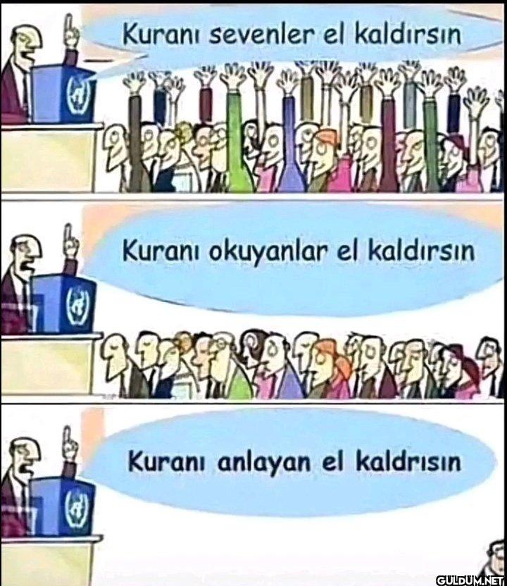 Kuranı sevenler el...