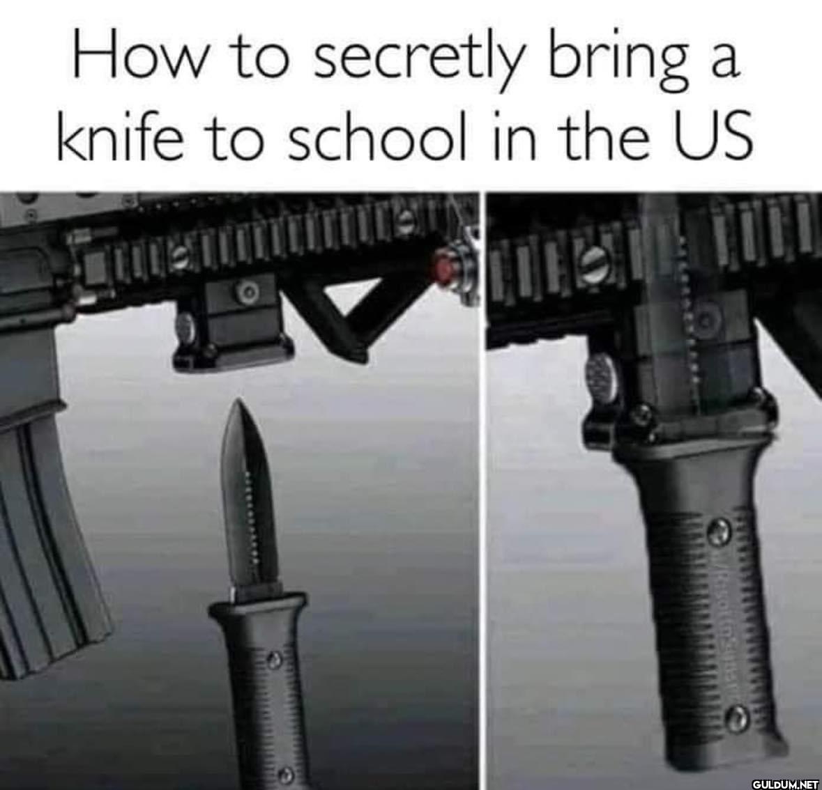 How to secretly bring...