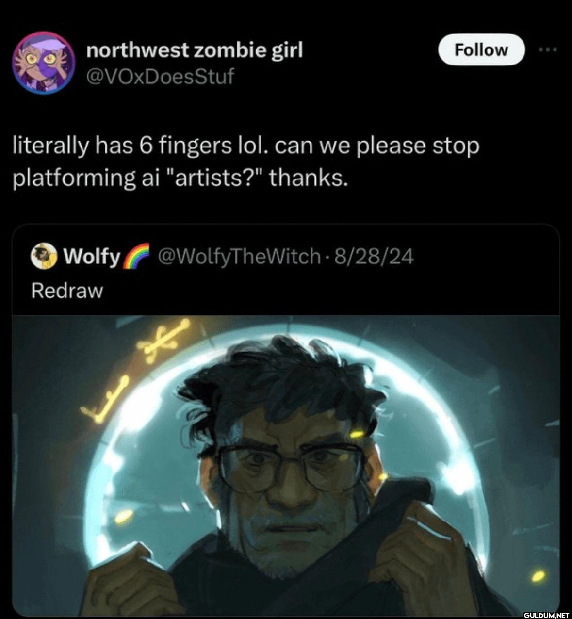 who’s gonna tell them…   ...
