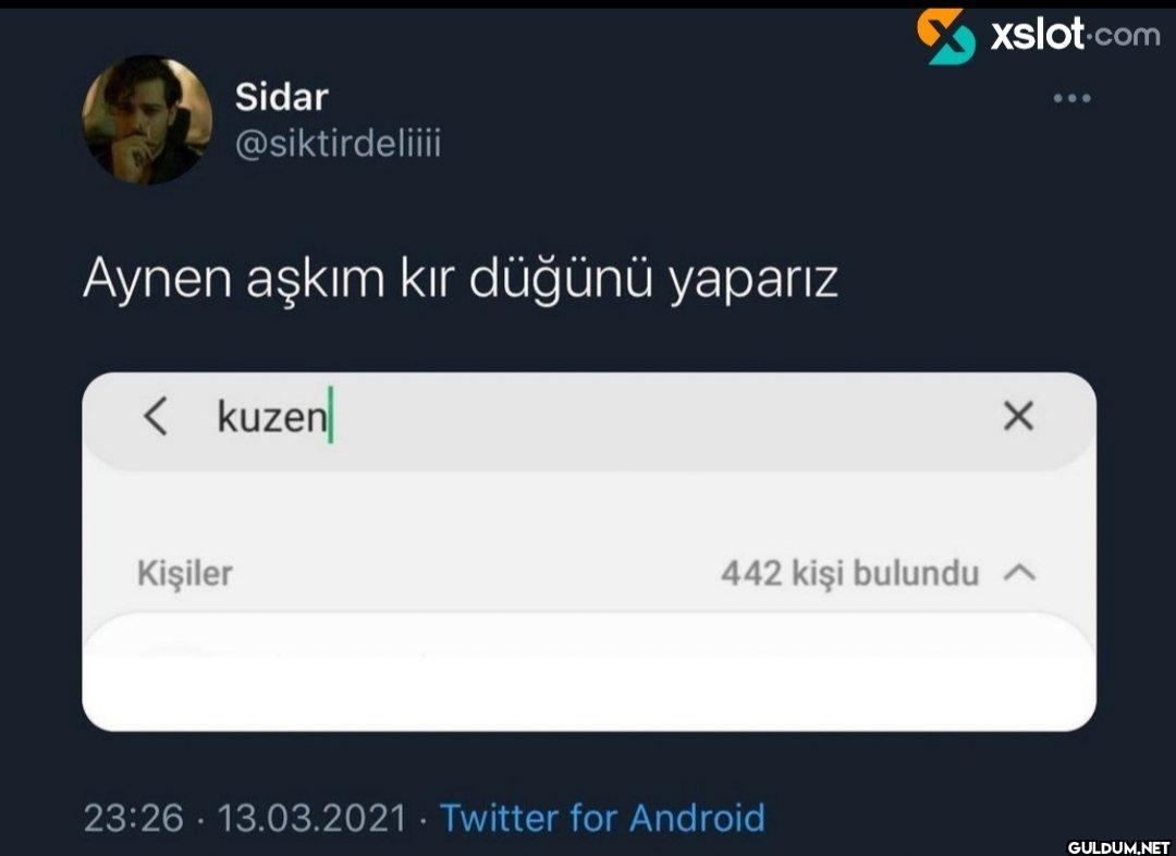 Aynen aşkım kır düğünü...