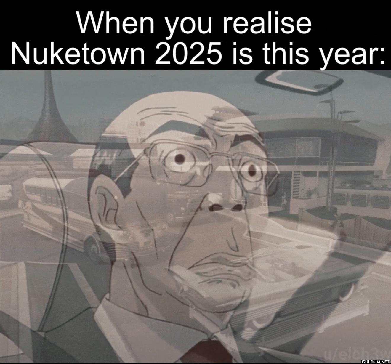 When you realise Nuketown...