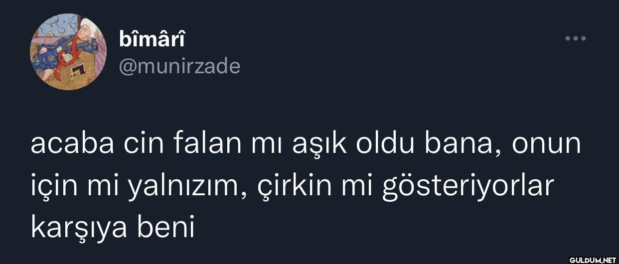 acaba cin falan mı aşık...