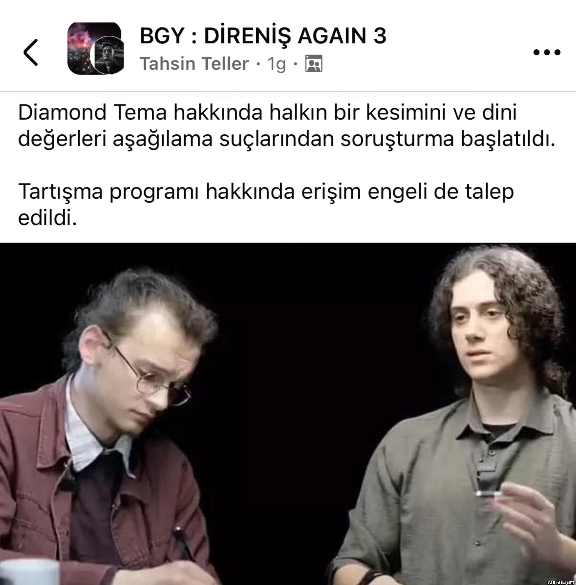 Adamın söylediği şeyler...