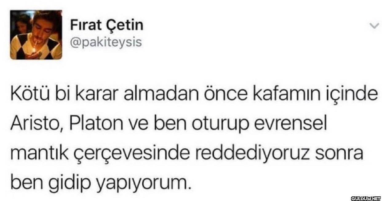 Kötü bi karar almadan önce...