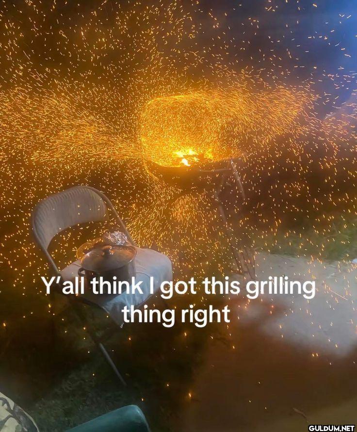 Y'all think I got this...