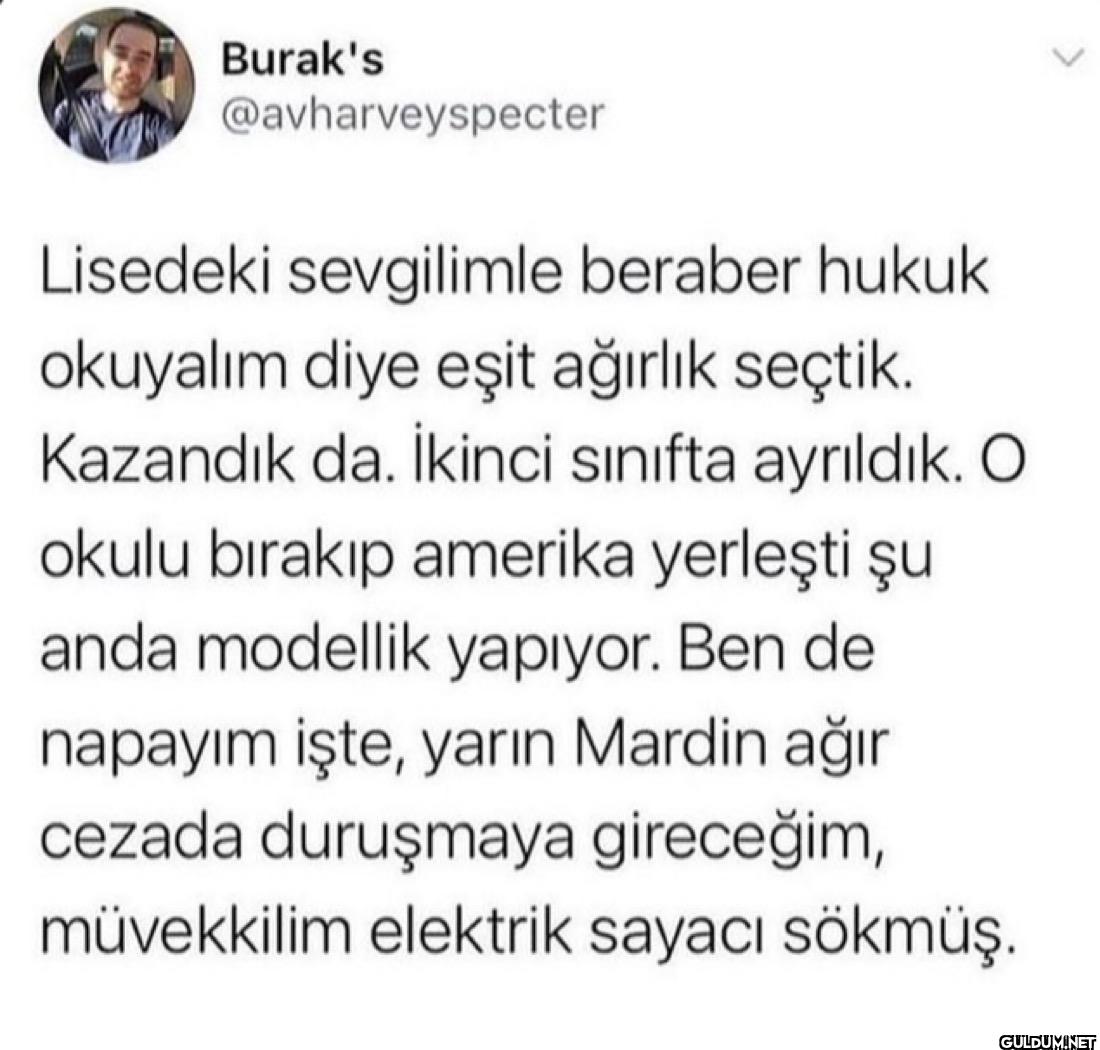 Lisedeki sevgilimle...