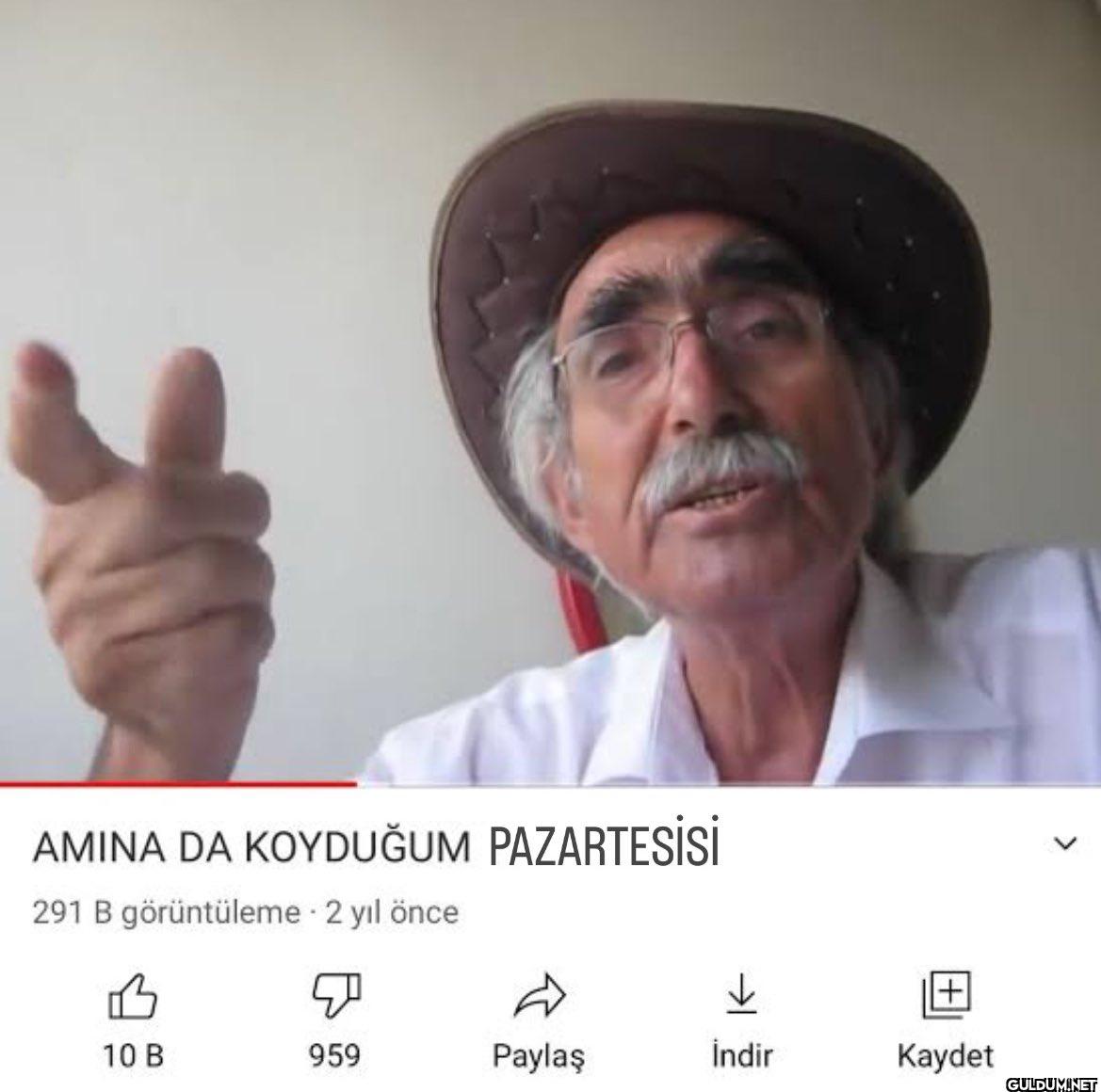 AMINA DA KOYDUĞUM...