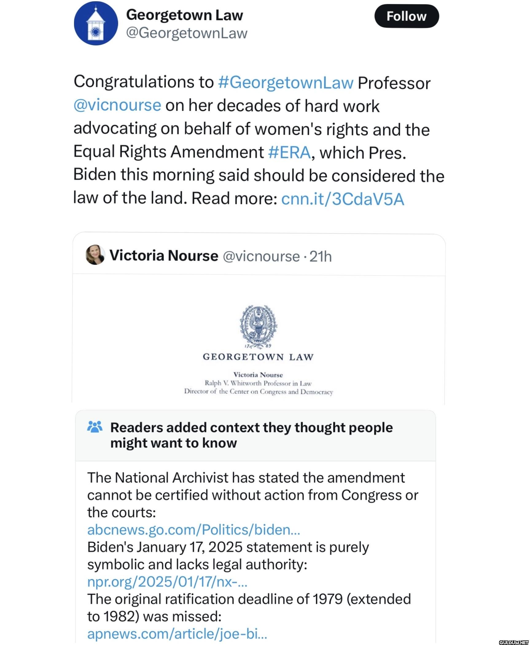 Follow Congratulations to...