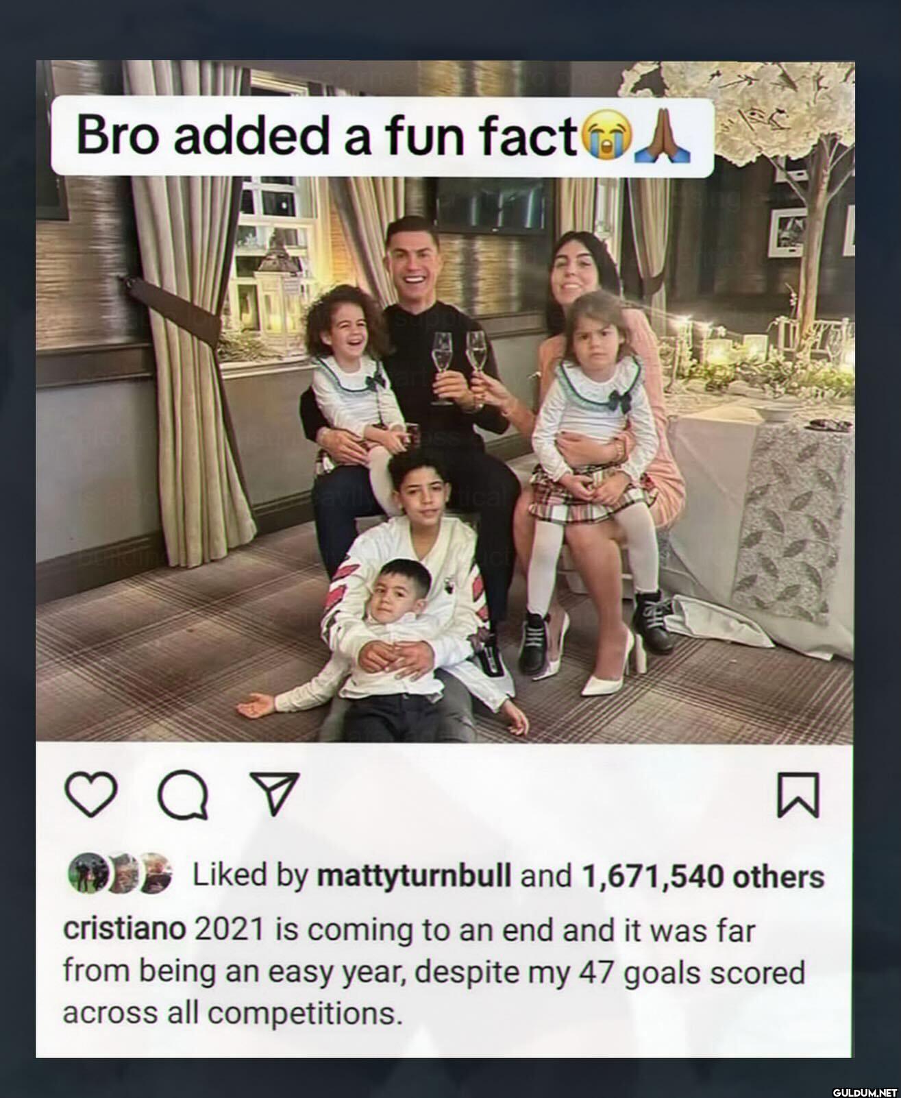 Bro added a fun fact Liked...