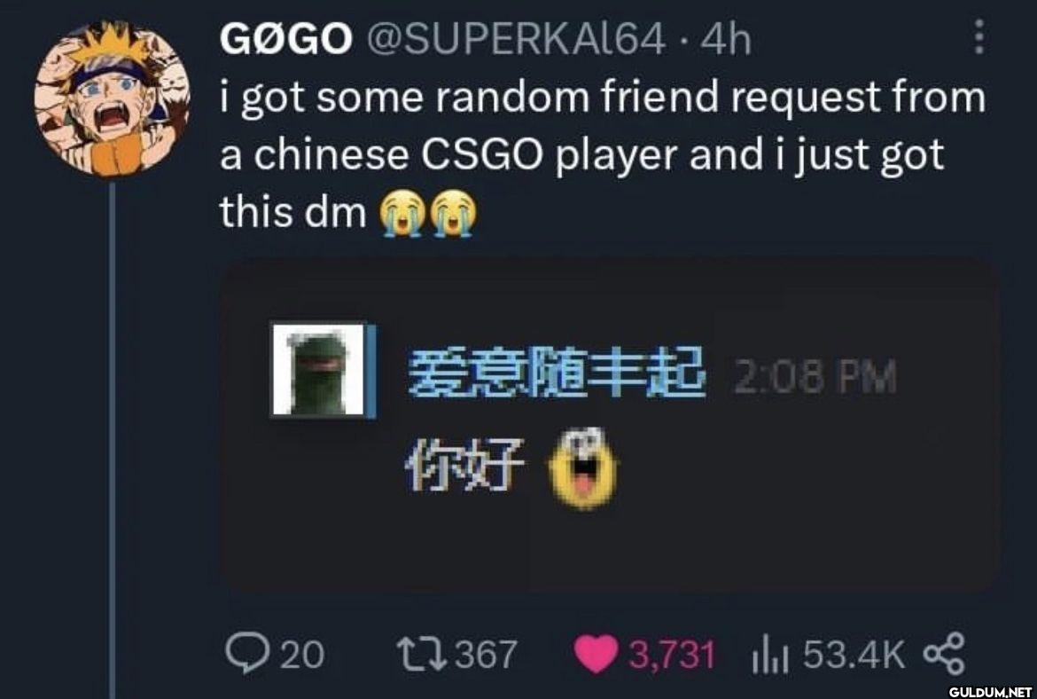 4h i got some random...