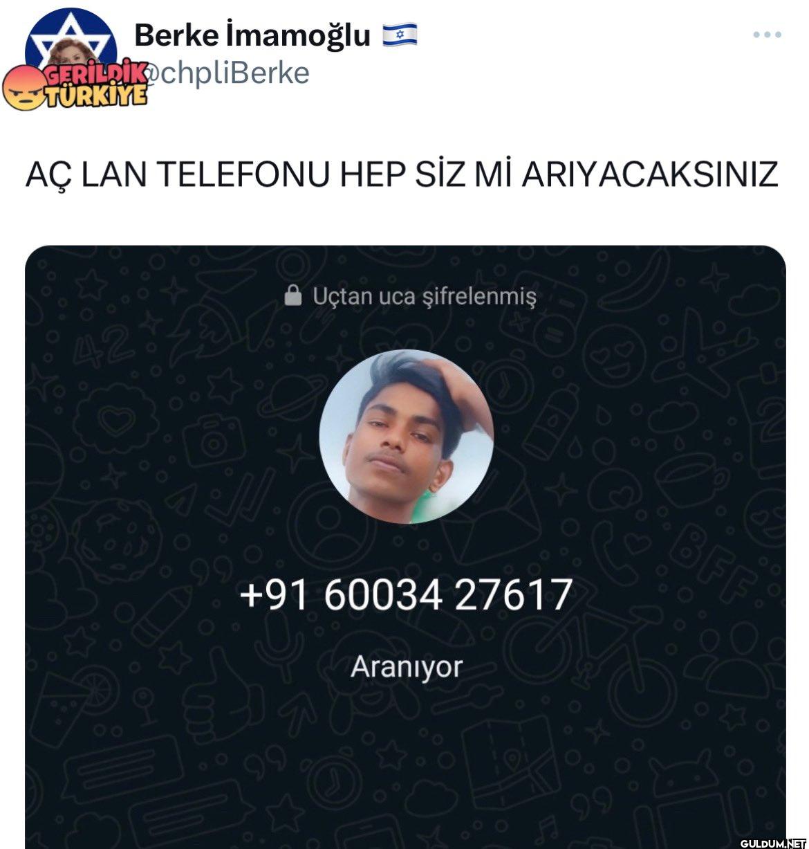 Berke İmamoğlu * GERİLDİK...