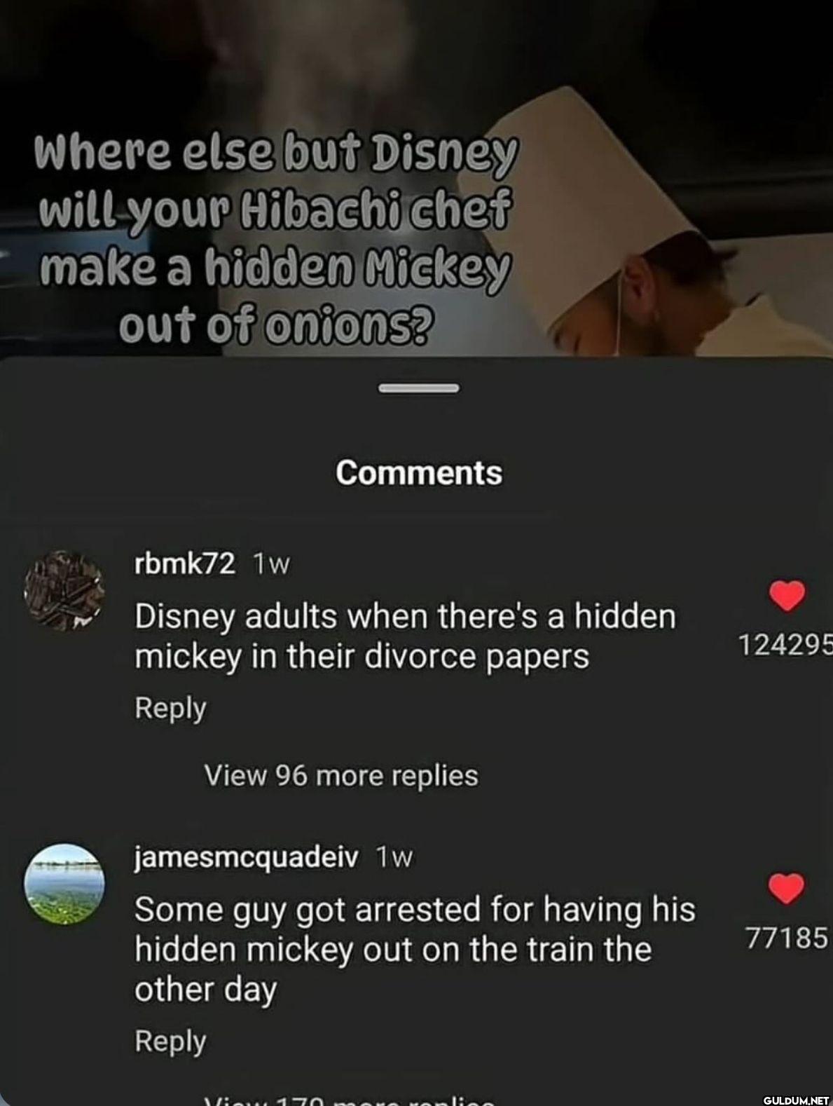 Where else but Disney will...