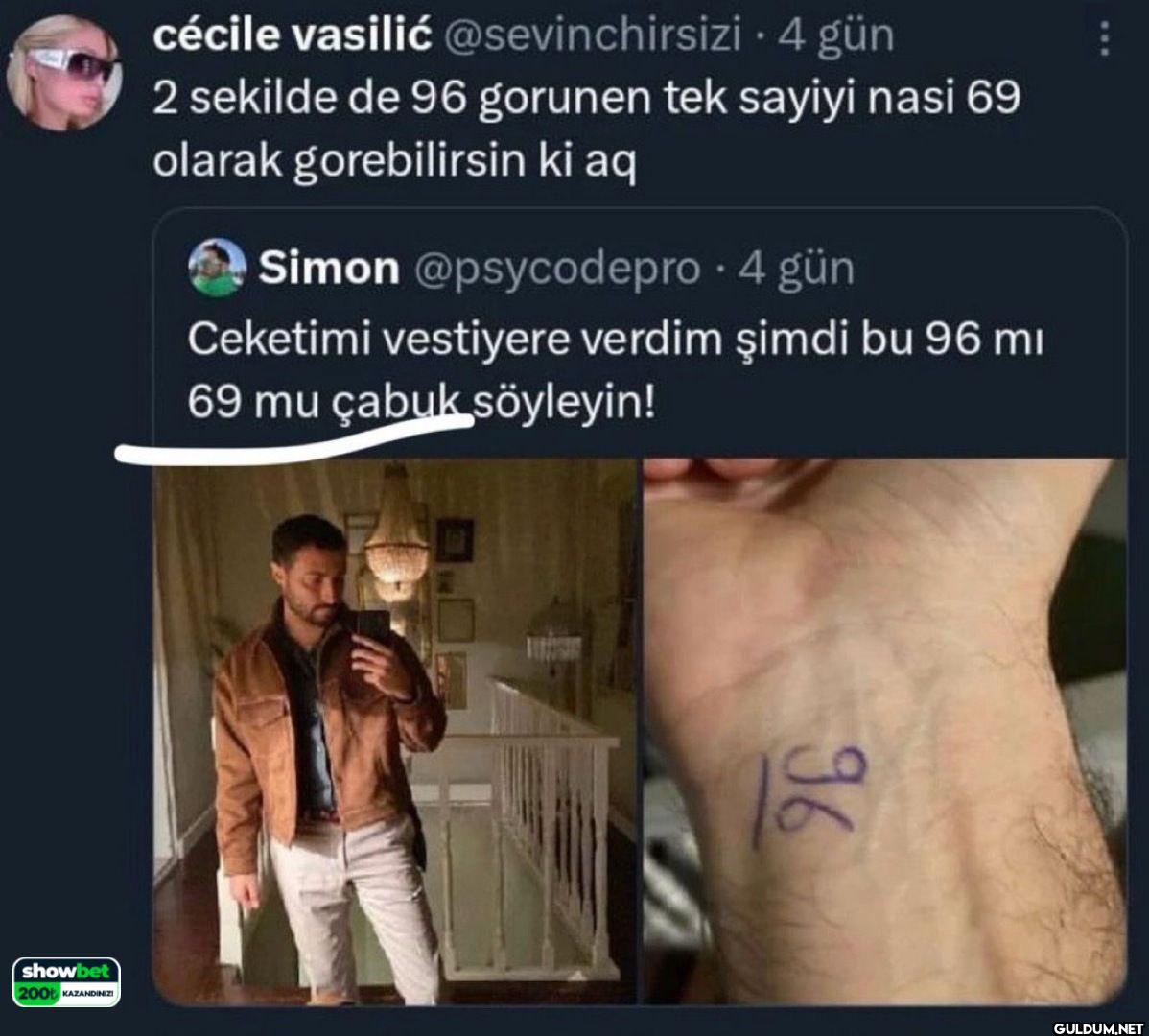 4 gün 2 sekilde de 96...