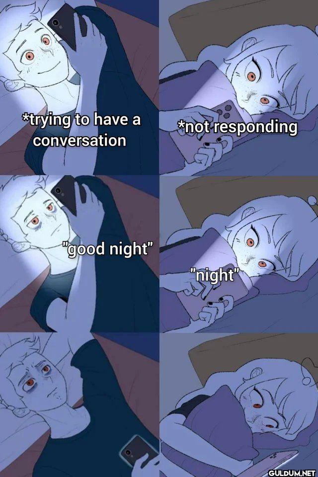 trying to have a...
