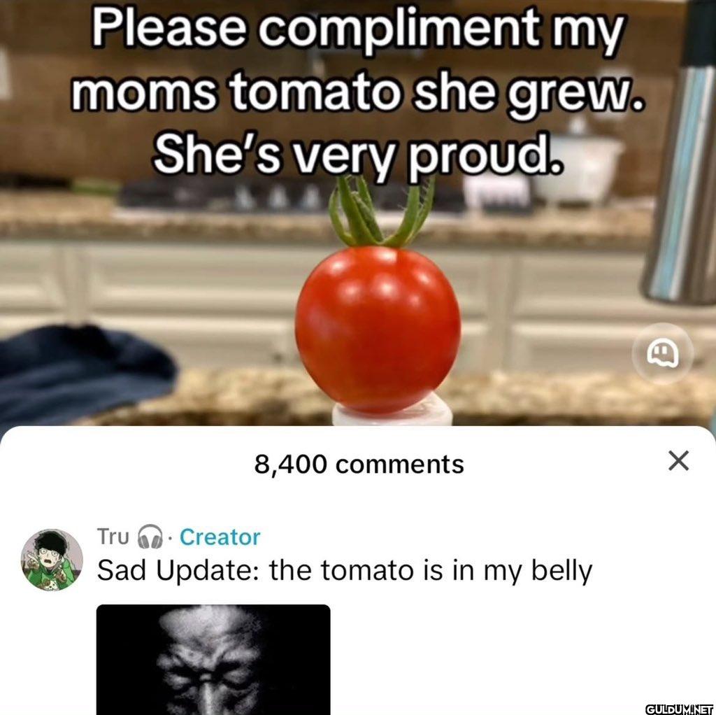 Please compliment my moms...