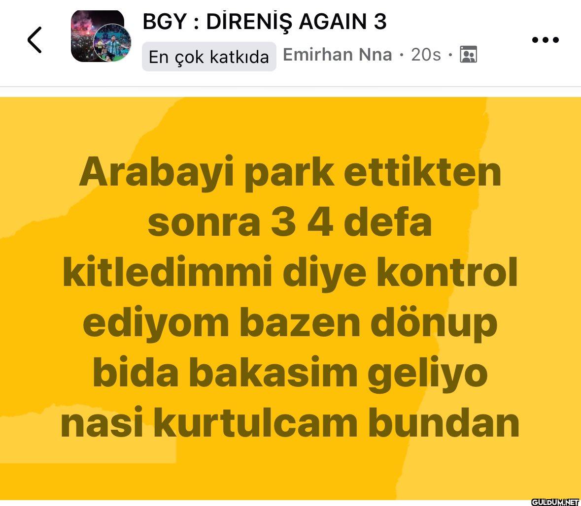 Yaygın anksiyete bozukluğu...