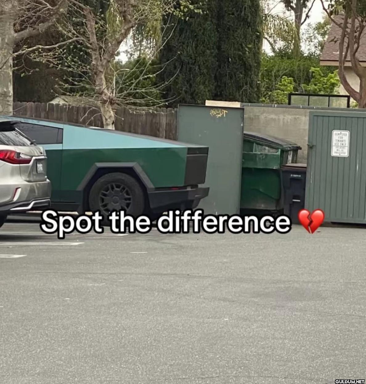 Spot the difference FOR...