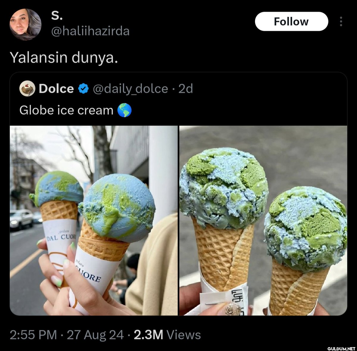 Yalansin dunya. Dolce...