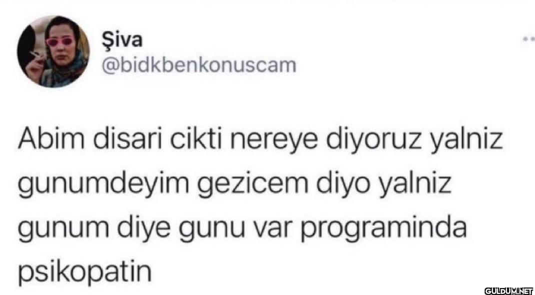 Abim disari cikti nereye...