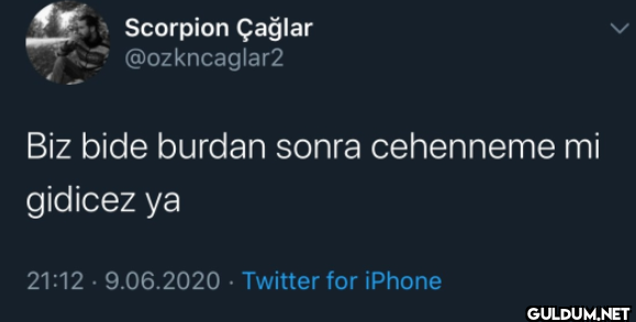 Biz bide burdan sonra...