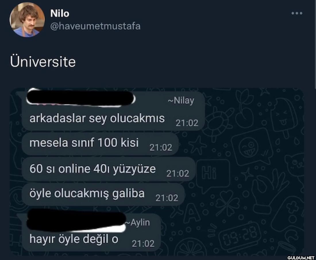 Üniversite arkadaslar sey...