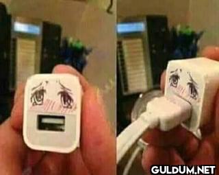 ağza verilen USB kablo
