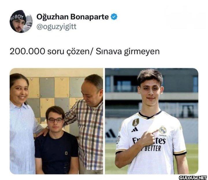 200.000 soru çözen/ Sınava...