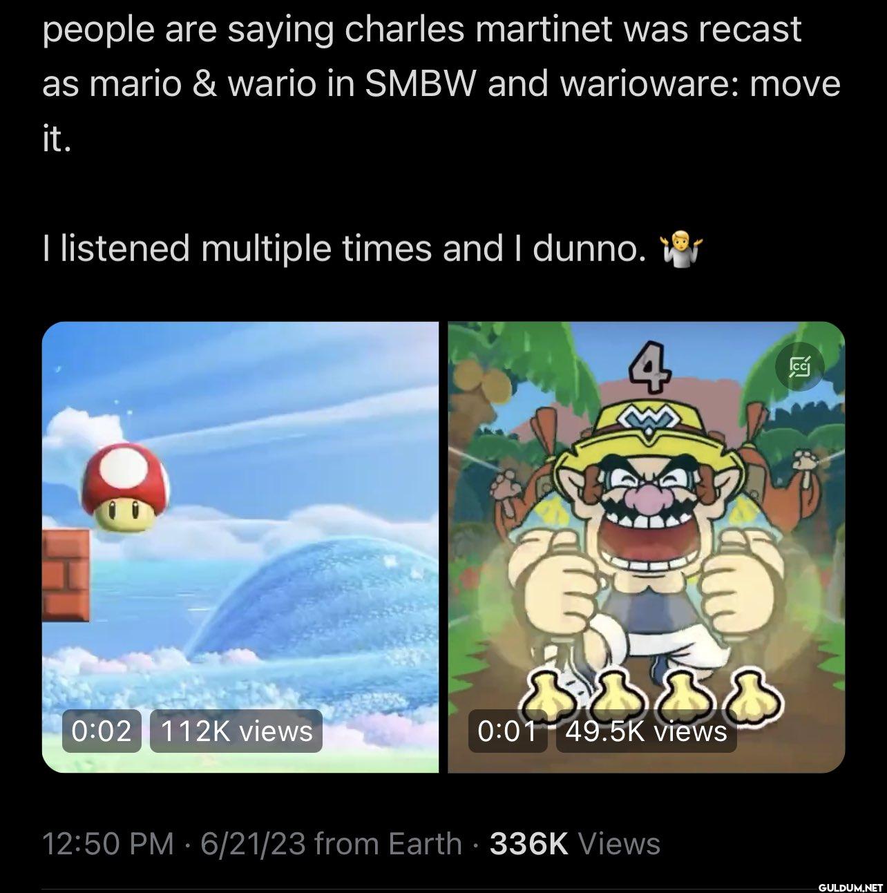 people are saying charles...