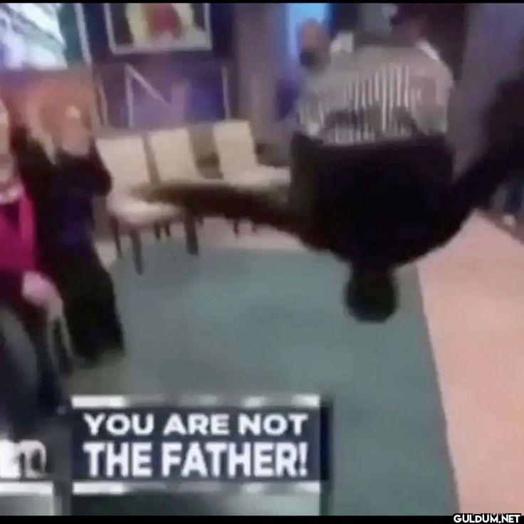 YOU ARE NOT THE FATHER!