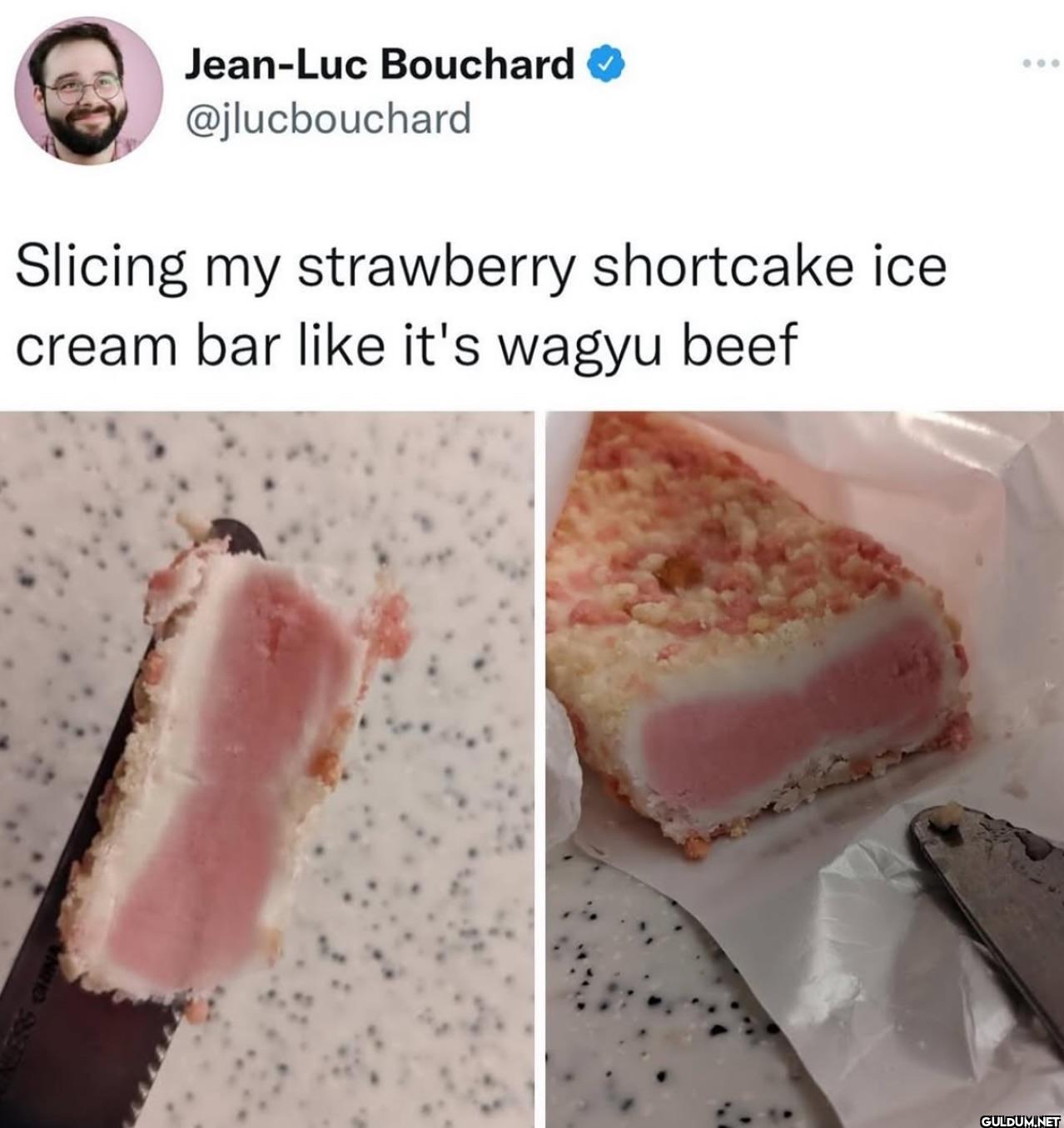 Slicing my strawberry...