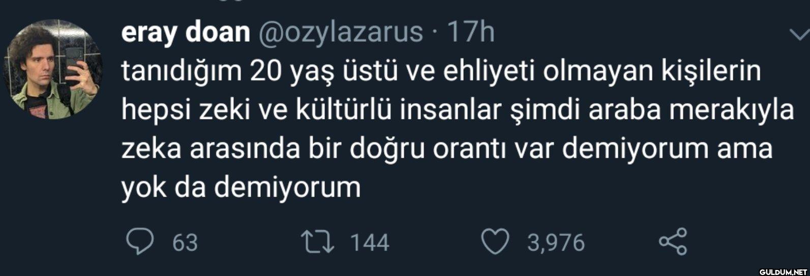 · 17h tanıdığım 20 yaş...