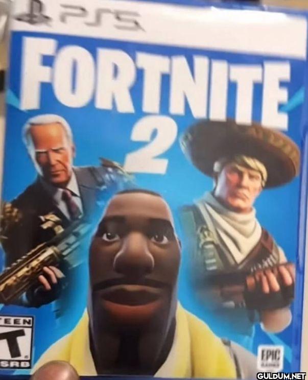 PS5 FORTNITE 2 TEEN T ESRB...