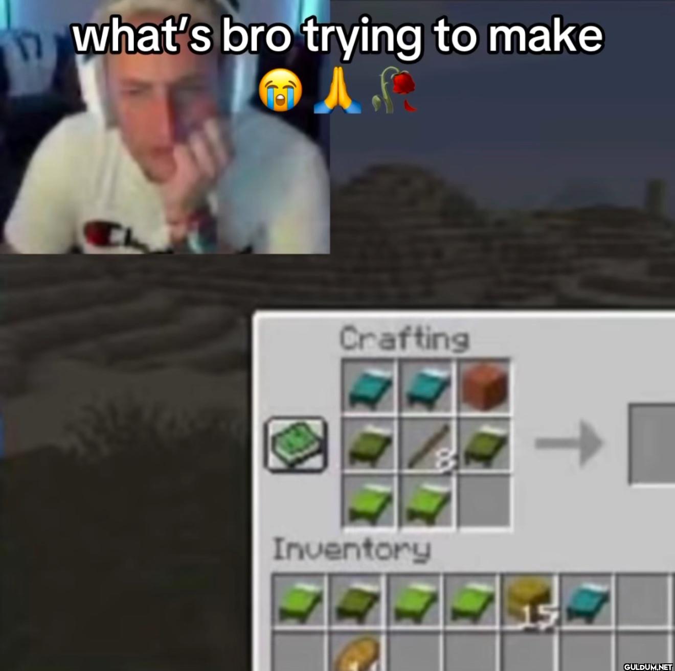 what's bro trying to make...