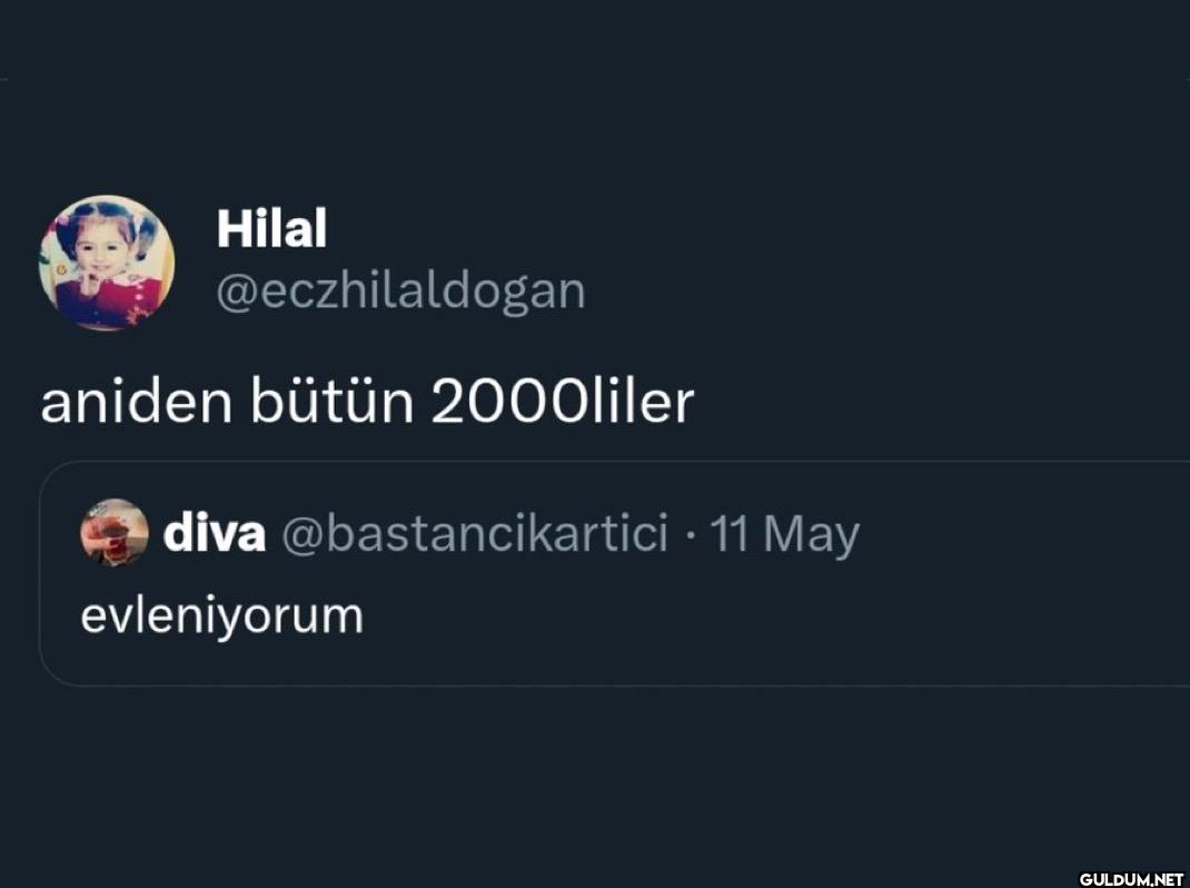 aniden bütün 2000liler...
