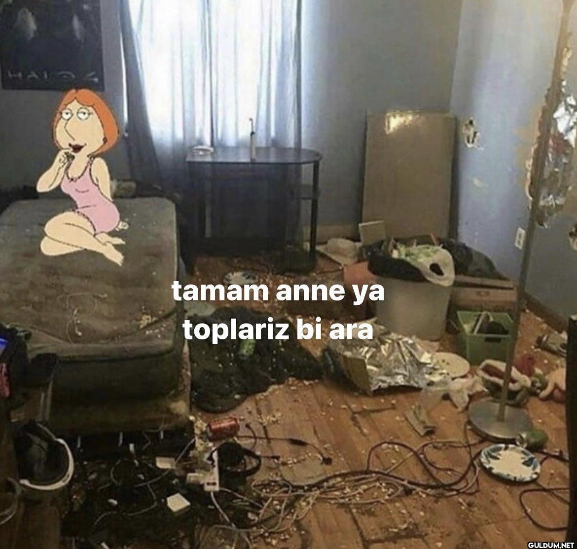 HALDA tamam anne ya toplariz bi ara