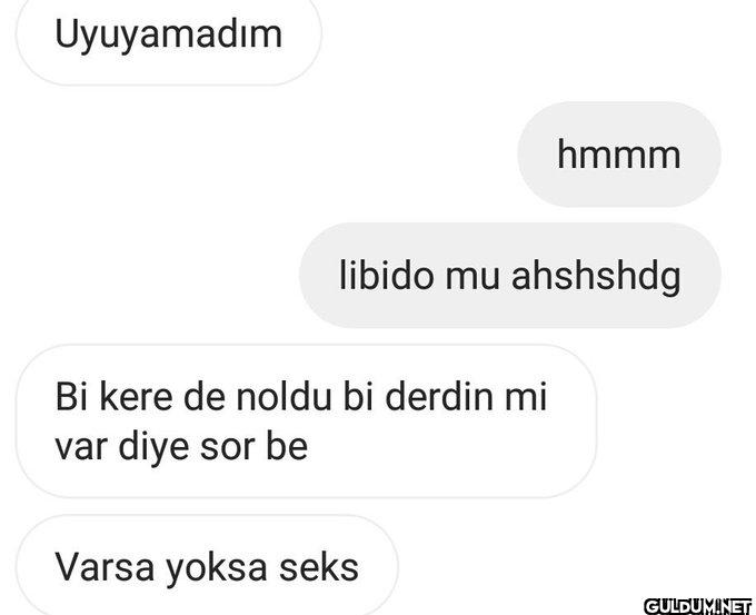 haklı    Uyuyamadım hmmm...