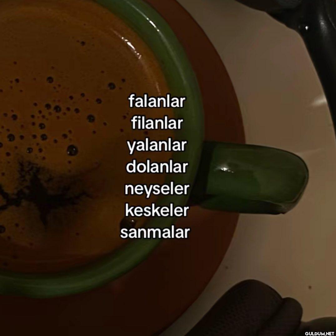 falanlar filanlar yalanlar...