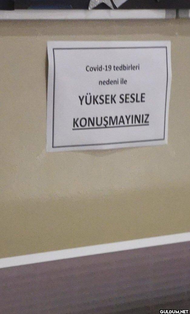 Covid-19 tedbirleri nedeni...