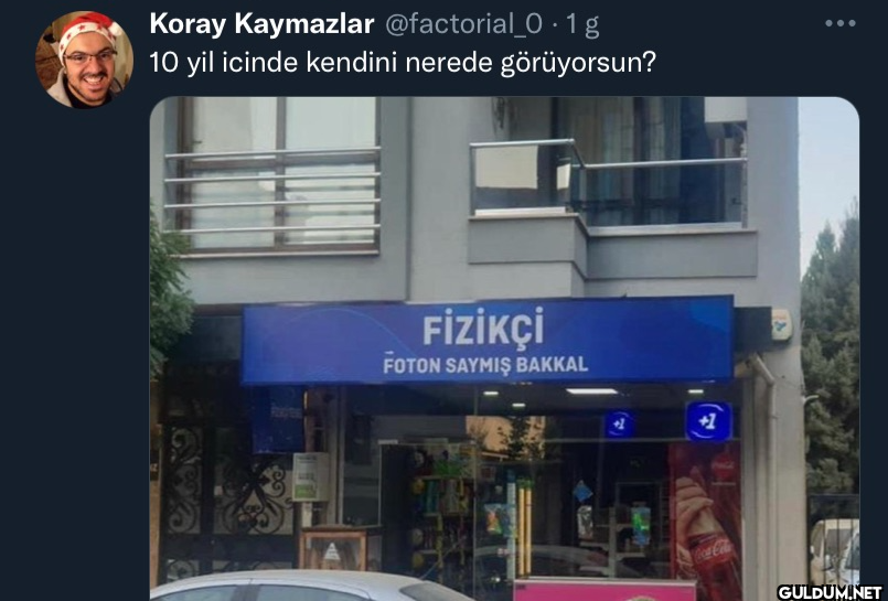 10 yil icinde kendini...