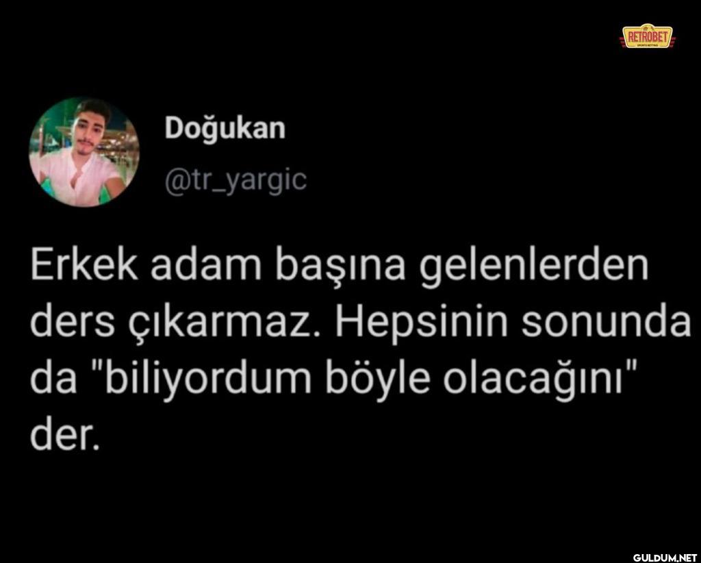 Erkek adam başına...