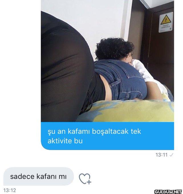 Şu an kafamı boşaltacak...